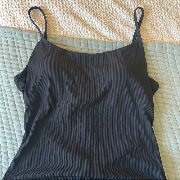 Aerie Ribbed Tie Back One Piece Swimsuit Size XXL - Picture 7 of 9